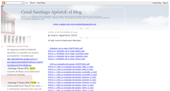Desktop Screenshot of blog.coralsantiagoapostol.com