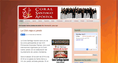 Desktop Screenshot of coralsantiagoapostol.com